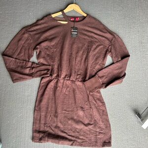 n:PHILANTHROPY Brown Long Sleeve Dress